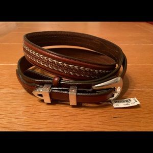Braided Horse Hair Ranger Style Western Belt 40